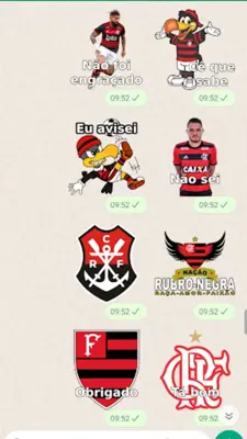 Figurinhas Flamengo android App screenshot 3