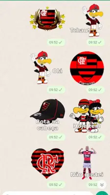 Figurinhas Flamengo android App screenshot 4