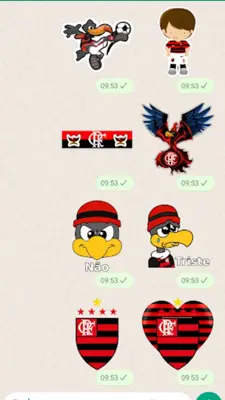 Figurinhas Flamengo android App screenshot 6